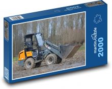 Bagr - traktor, rypadlo Puzzle 2000 - 90x60 cm