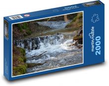 Wodospad - rzeka, woda Puzzle 2000 elementów - 90x60 cm