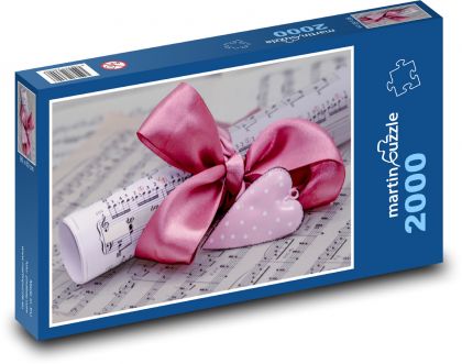 Valentinstags-Geschenkheftmusik - Puzzle - 2000 Teile