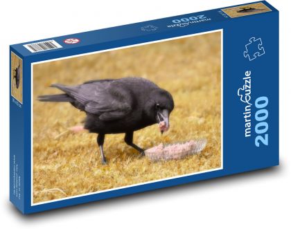Rabe für einen Snack - Puzzle - 2000 Teile
