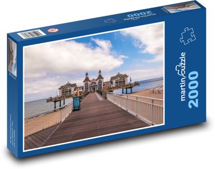 Baltské more - ostrov Rujána - Puzzle 2000 dielikov, rozmer 90x60 cm 