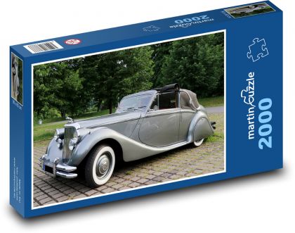 Stary samochód - weteran - Puzzle 2000 elementów, rozmiar 90x60 cm