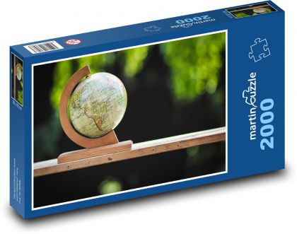 Globe - earth, globe - Puzzle 2000 pieces, size 90x60 cm 