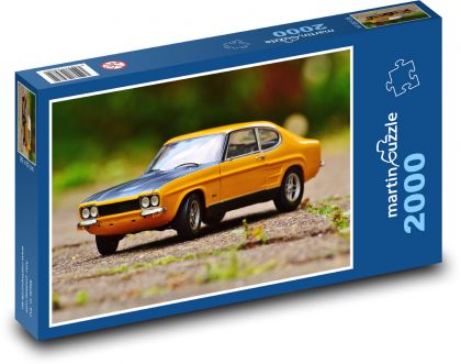 Automobil - vozidlo, hračka - Puzzle 2000 dielikov, rozmer 90x60 cm 