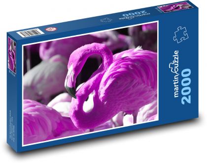 Flamingo - Wasservogel, Tier - Puzzle - 2000 Teile