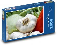 Garlic - vegetables, food Puzzle 2000 pieces - 90 x 60 cm