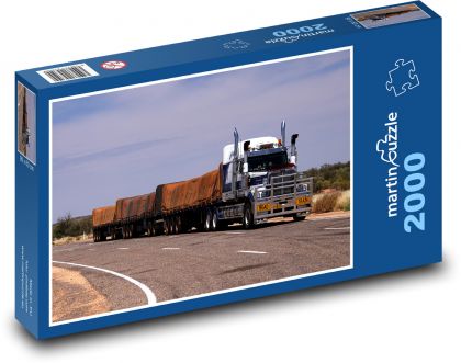Lastzug - Güterwagen, Australien - Puzzle - 2000 Teile