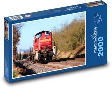Lokomotive - Eisenbahn, Zug Puzzle 2000 Teile - 90 x 60 cm