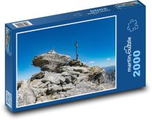 Korutany - Salzburg, hory Puzzle 2000 - 90x60 cm