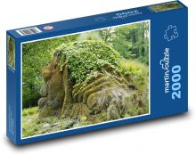 Troll - mýtické bytosti, rozprávka Puzzle 2000 dielikov - 90 x 60 cm