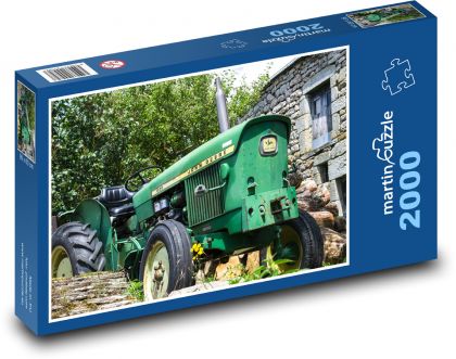 Traktor - zemědělství, sklizeň - Puzzle 2000 dílků, rozměr 90x60 cm