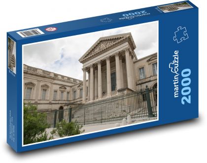 France - Montpellier, Court - Puzzle 2000 pieces, size 90x60 cm 