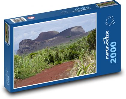 Azory - Portugalia, wulkan - Puzzle 2000 elementów, rozmiar 90x60 cm