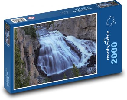 Wasserfall - Natur, Wasser - Puzzle - 2000 Teile