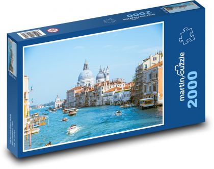 Wenecja - Canal Grande, Włochy - Puzzle 2000 elementów, rozmiar 90x60 cm