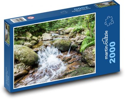 River - water, nature - Puzzle 2000 pieces, size 90x60 cm 