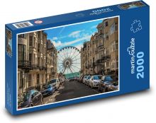 Brighton - promenáda, Anglie Puzzle 2000 dílků - 90 x 60 cm