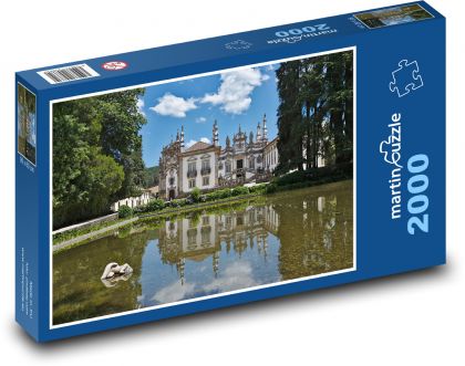 Portugal - Casa De Mateus - Puzzle 2000 pieces, size 90x60 cm 