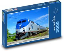 Vlak - doprava, železnica Puzzle 2000 dielikov - 90 x 60 cm