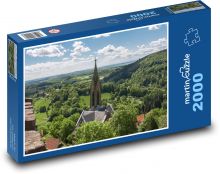 Landscape - church tower Puzzle 2000 pieces - 90 x 60 cm