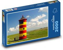 Ostfriesland - latarnia morska Puzzle 2000 elementów - 90x60 cm