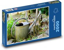 Watering can - garden work, pitchfork Puzzle 2000 pieces - 90 x 60 cm