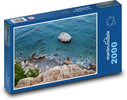 Sea - coast, rocks - Puzzle 2000 pieces, size 90x60 cm 