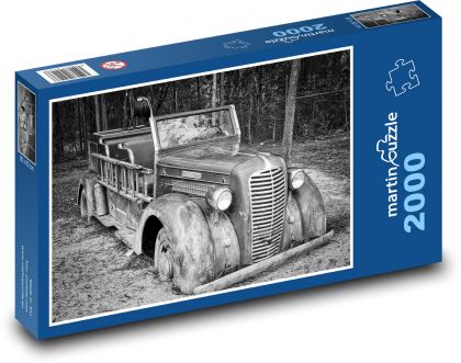 Fire Truck - Puzzle 2000 pieces, size 90x60 cm 