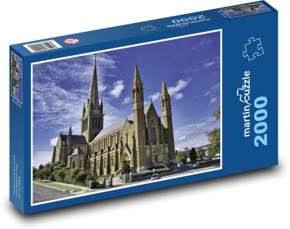 Bendigo Cathedral - Christianity, architecture - Puzzle 2000 pieces, size 90x60 cm 