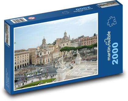 Itálie - Santa Maria Di Loreto  - Puzzle 2000 dílků, rozměr 90x60 cm