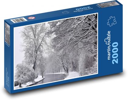 Winter - Schnee, Frost - Puzzle - 2000 Teile