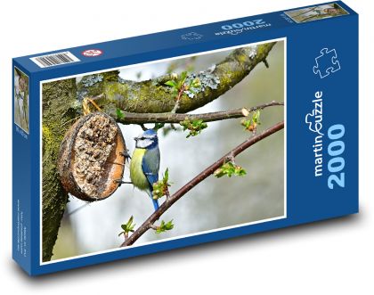 Blau - Vogel, Tier - Puzzle - 2000 Teile