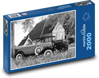 Historisches Fahrzeug - Auto, antik - Puzzle - 2000 Teile