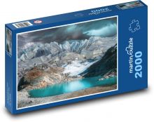 Ice Mountain - landscape, lake Puzzle 2000 pieces - 90 x 60 cm
