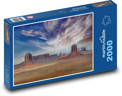 Landschaft - Sand, Bau - Puzzle - 2000 Teile