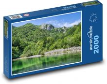 See im Wald - Bäume, Natur Puzzle 2000 Teile - 90 x 60 cm