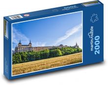 Hrad na venkově - palác, architekura Puzzle 2000 - 90x60 cm