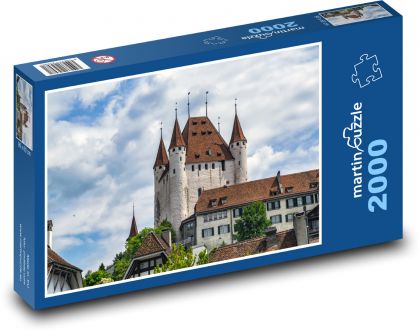 Castle - old building, Switzerland - Puzzle 2000 pieces, size 90x60 cm 