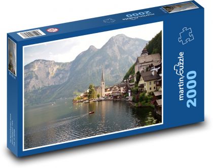 Hallstatt - Austria, a small town - Puzzle 2000 pieces, size 90x60 cm 