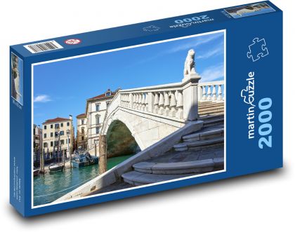 Venice - bridge, stairs - Puzzle 2000 pieces, size 90x60 cm 