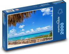 Plaża, morze, wybrzeże Puzzle 2000 elementów - 90x60 cm