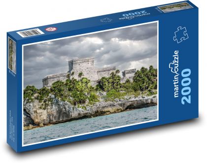 Mexico - Temple - Puzzle 2000 pieces, size 90x60 cm 