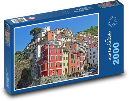 Italien - bunte Häuser - Puzzle - 2000 Teile