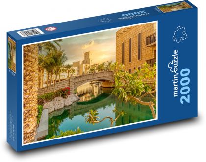 Dubai - Madinat Jumeirah - Puzzle 2000 pieces, size 90x60 cm 