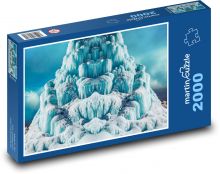 Ledová hora - sníh, zima Puzzle 2000 - 90x60 cm