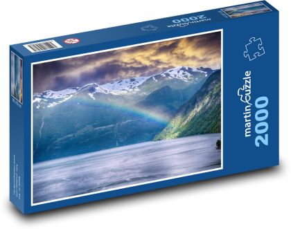 Fjorde - Norwegen, Meer - Puzzle - 2000 Teile
