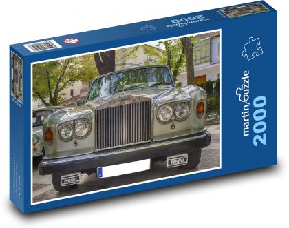 Auto - retro, historické - puzzle 2000 dílků