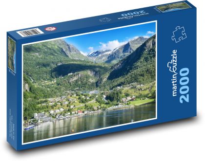 Bergen - Norwegen, Natur - Puzzle - 2000 Teile