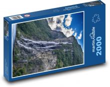 Waterfall - Fjords, Norway Puzzle 2000 pieces - 90 x 60 cm