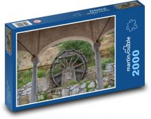 Norské kolo - voda, příroda Puzzle 2000 - 90x60 cm